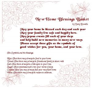 ... basket and your New Home Blessings Basket is ready for gift-giving