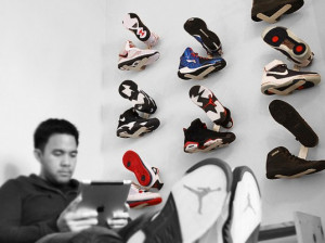 Shrine Rack Turns Your Shoe Collection Into Space-Saving Wall Art
