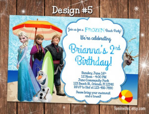 File Name : frozen_disney_olaf_summer_custom_printable_birthday_photo ...