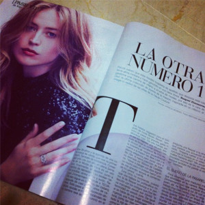 Last seen: Vogue Italia Sept 2014 Cover!! Source: TFS (8/26/14)