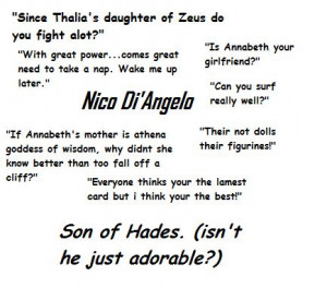 The quotes of Nico Di'Angelo. by luckygirl555