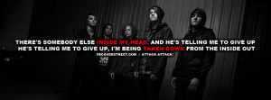 Attack Attack The Wretched Quote Facebook Cover