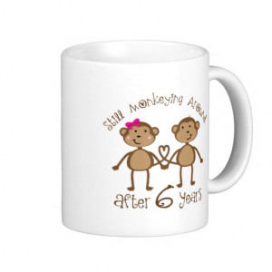 Funny 6th Wedding Anniversary Gifts Mug