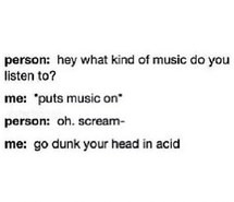 bands, funny, music, punk, quote, screamo, i will seriously