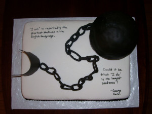 Ball And Chain Invitations