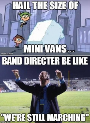 Marching Band Problems (Band Professor at GVSU)