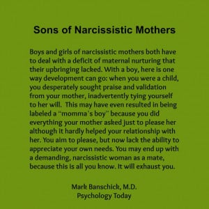 narcissistic mother narcissistic mother quotes about narcissistic ...
