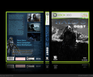 Halo Odst Xbox Cover