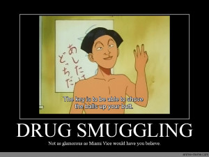 Drug Smuggling - Not as glamorous as Miami Vice would have you believe ...