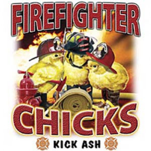Name: Fair Game Firefighter T-Shirt: Firefighters Chicks