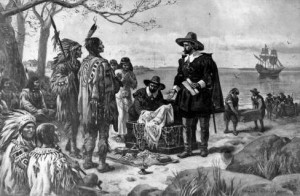 Which colony was purchased from Native Americans?