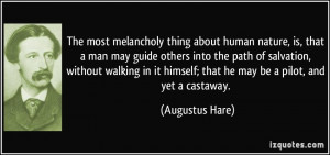 Quotes by Augustus Hare