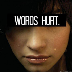 Words Hurt quotes sad hurt depressed words sad quote sad quotes ...