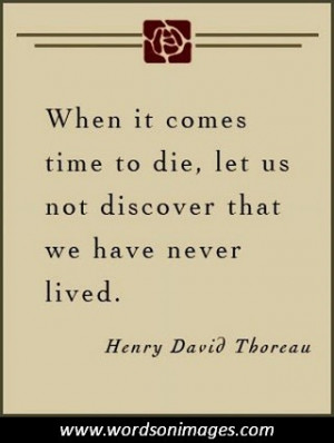 Henry david thoreau quotes