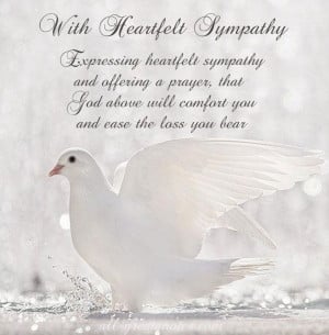 FREE To Share Sympathy Card Messages - Words Of Sympathy Picture Cards ...