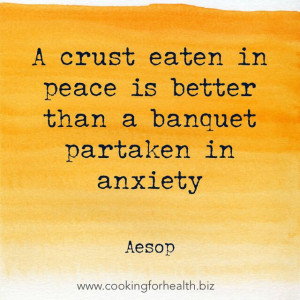 Food quote by Aesop.
