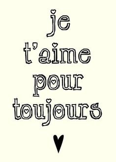 ll Love You Forever in French 5x7 Art Print by pennywishes, $8.00 ...