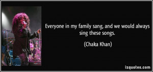 More Chaka Khan Quotes