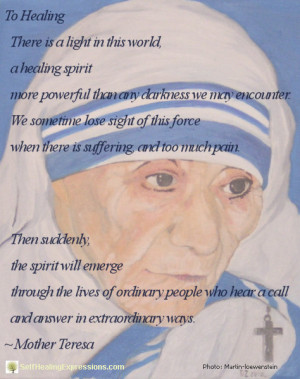 Mother Teresa You Want Love