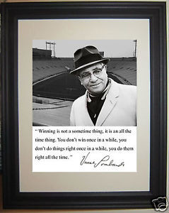 Coach-Vince-Lombardi-Green-Bay-Packers-winning-Famous-Quote-Framed ...