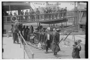 Arriving at Ellis Island, Lib of Congress