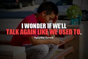 hope, love, sad, talking