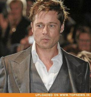 brad pitt at golden globe 2013