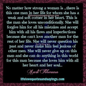 When A Woman Loves A Man...