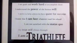 ironman triathlon quote