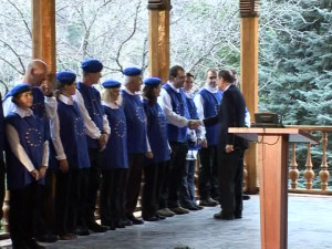 SD Javier Solana / Tbilisi / Georgia – Stock Video # 587-749-618