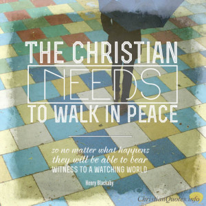 Henry Blackaby Quote – 5 Christian Ways to Cultivate Inner Peace in ...