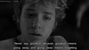 ... sad beautiful movie kid peter pan Neverland Jeremy Sumpter Good Bye