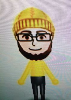 my brother made an andy mineo mii on our wii mineo mii andy mineo