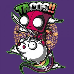 Deadpool Gir Tacos Pig-icorn?