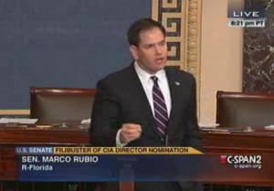 In The 12th Hour Of Rand Paul's Epic Filibuster, Marco Rubio Quoted ...