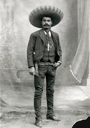 Emiliano Zapata, Guerrero, Mexico, 1915¨PREFIERO MORIR DE PIE QUE ...