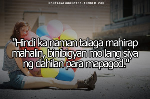 Sad Love Quotes Tagalog Tumblr