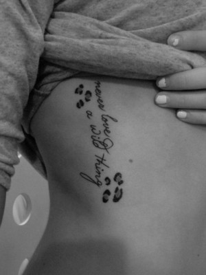 ... small amount of lep print around a quote, like the placement of this