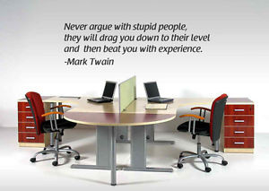 NEVER-ARGUE-Mark-Twain-Quote-Wall-Decal-Sticker-Highest-Quality-BIG-or ...