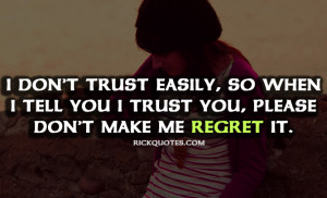 Trust Quotes