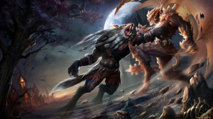 Alpha Coders Wallpaper Abyss Dark Werewolf 343581
