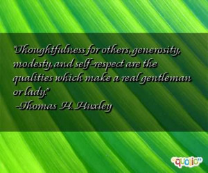 ... The Qualities Which Make A Real Gentleman Or Lady - Thomas H Huxley