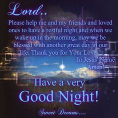 Good Night God Bless