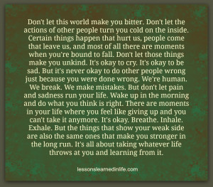 Bitter Quotes HD Wallpaper 11