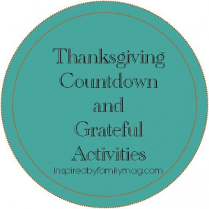 Magazine with printables included for countdown Thanksgiving Countdown ...