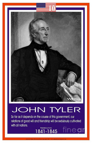 President John Tyler Photograph