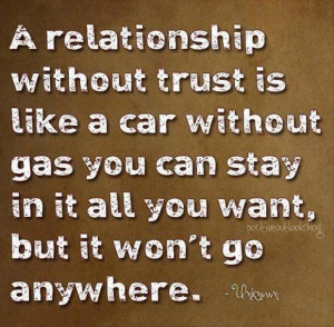 relationship without trust funny quotes