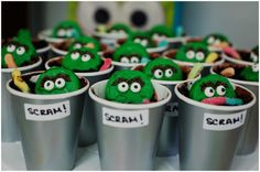 Sesame Street First Birthday Party | Oscar the Grouch | Child ...