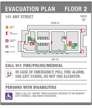 Evacuation Plans (Doors)
