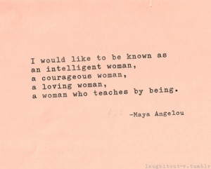 Maya Angelou // Woman